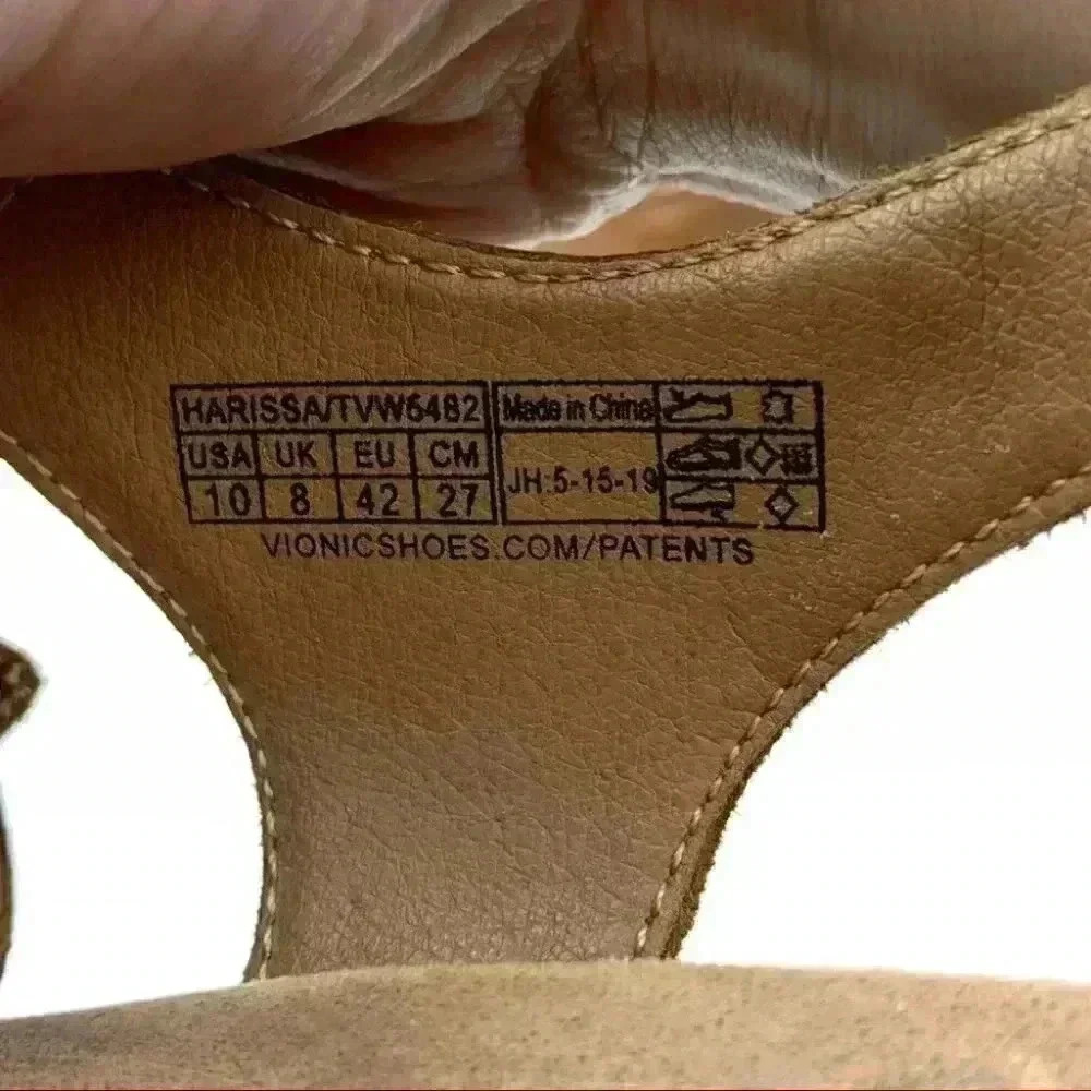 Vionic sandalKarissa 10 42 brown leather comfort - Picture 10 of 12